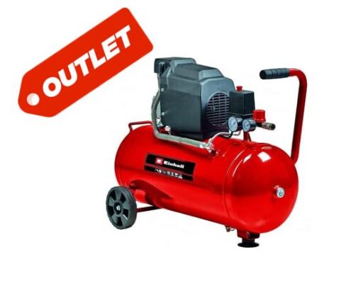 Compresor 50L | 2,5 Hp | 190 l/min | 8bar. PRODUCTO NUEVO CON EMBALAJE DEFECTUOSO