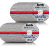 ¡¡¡ OFERTA !!! Set 50 Discos de Corte 1mm 4 1/2" KWB